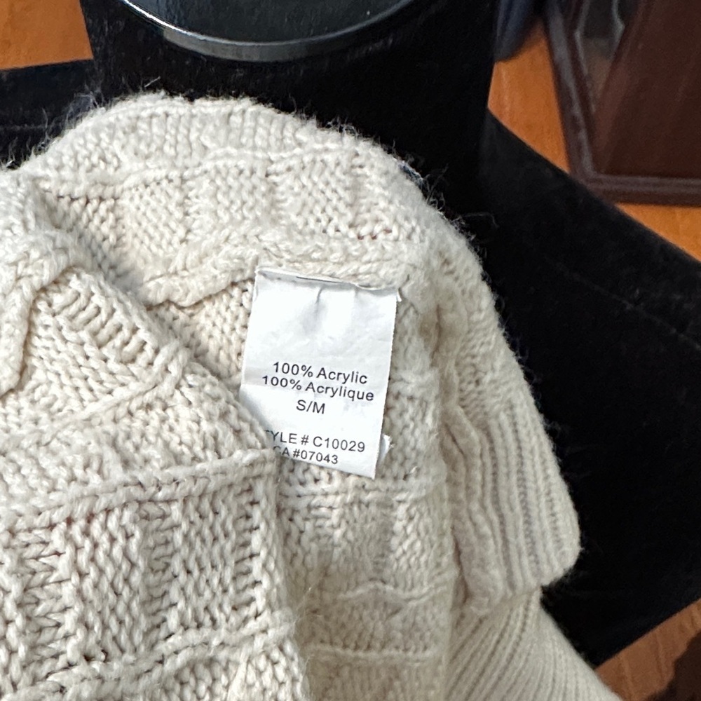 Dreamers Open Front Knit Cardigan Sweater - Picture 8 of 8